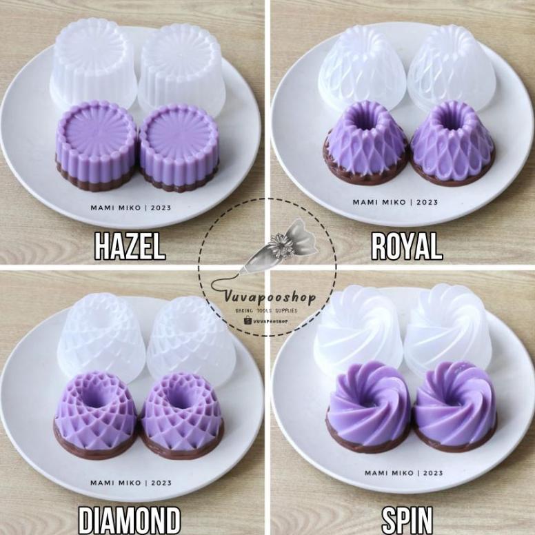 Cetakan Puding Mini Series / Cetakan Puding Kecil / Loyang Puding Premium