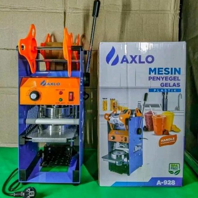 cup sealer 22 oz mesin penyegel gelas plastik AXLO BS