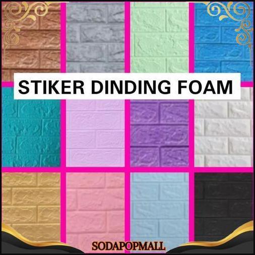 New PUSAT GROSIR WALLPAPER Wallfoam Wallpaper Bata Foam Wallpaper Dinding Bata Walpaper Foam Walpape