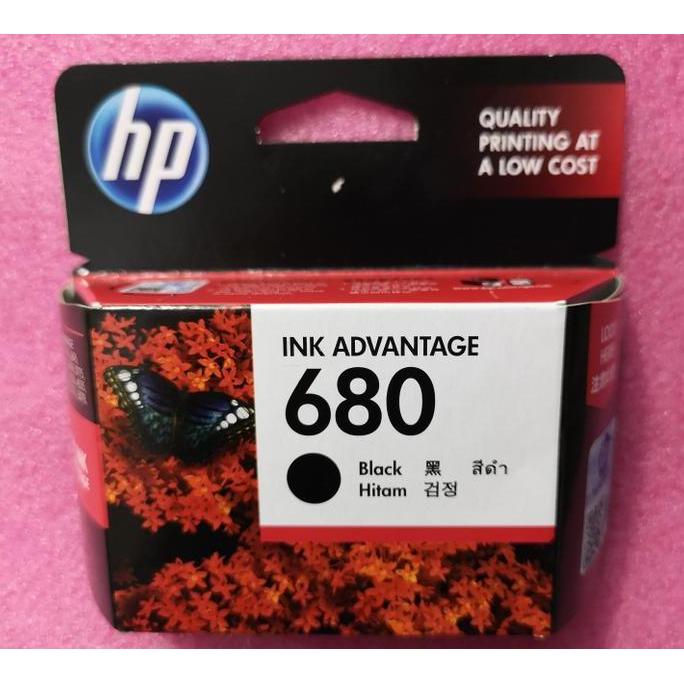 Cartridge HP 680 Black Original Ink Advantage Cartridge HP 680 Hitam