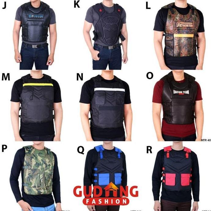 Promo Rompi Motor Army Pria Dewasa Anti Angin Diskon