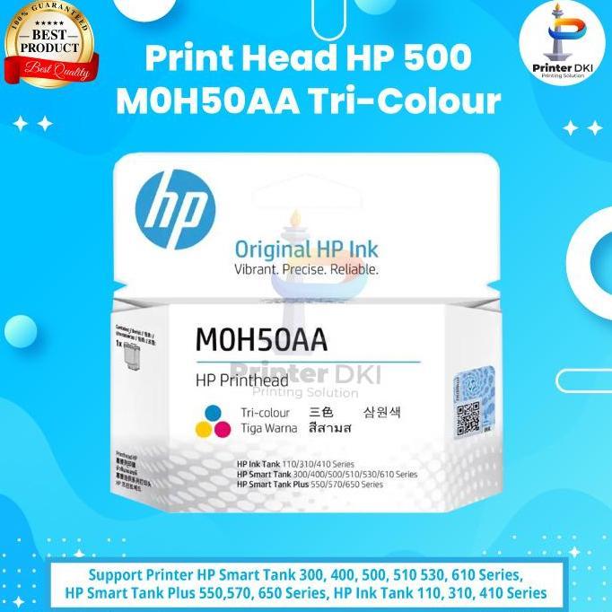 CARTRIDGE PRINTHEAD HP MOH50AA TRICOLOR (INKTANK & SMARTTANK) ORIGINAL