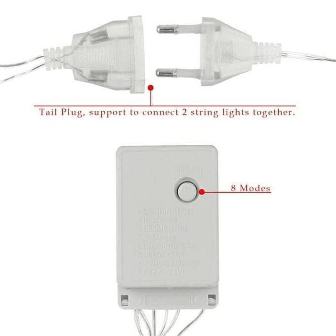 Lampu Tumblr LED 10 M / Lampu Natal LED / Tumblr Light / Fairy Light