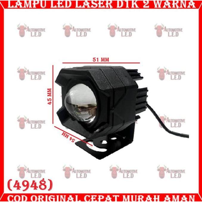 CR - ORIGINAL LAMPU SOROT LED LASER D1K 2 WARNA LASER LED  | LAMPU TEMBAK LASER D1 2 WARNA DOUBLE | 