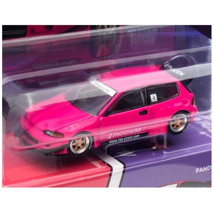POP RACE PR64-0008 Honda Civic EG6 Pink