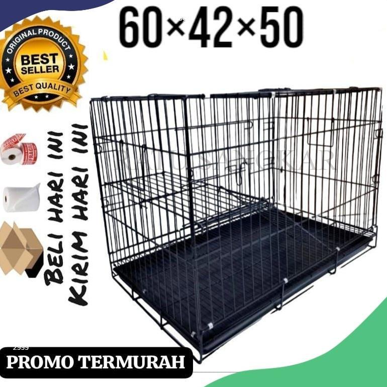 KANDANG KUCING STANDAR UK 6040 CM