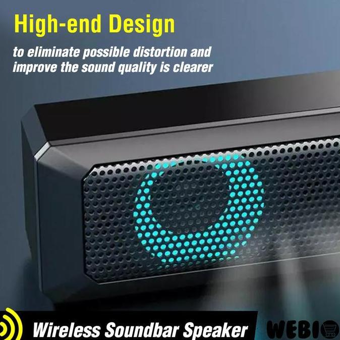 Speaker Bluetooth B20 Spiker Aktif Mini Soundbar Full Bass Portable