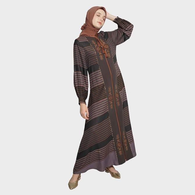 Hikmat A8966-02 - Amber Horizon Gamis Abaya Wanita