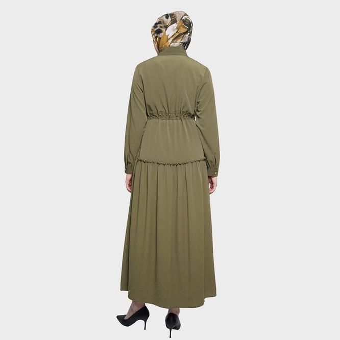 Hikmat D7488 - Gamis Dress Muslimah