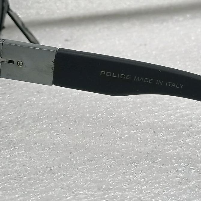 KACAMATA POLICE ORIGINAL Kacamata  Glasses Eyewear Hitam Lensai