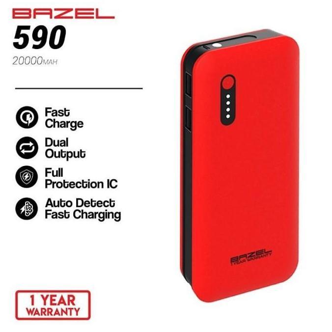 Bazel 590 Series Powerbank 20000 Mah Garansi