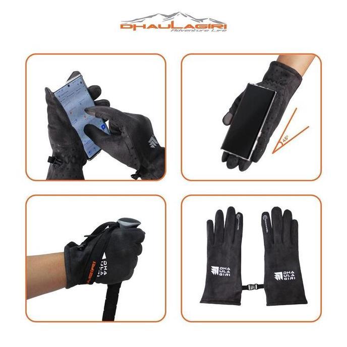 Dhaulagiri Gloves Windstopper - Sarung Tangan Windstopper