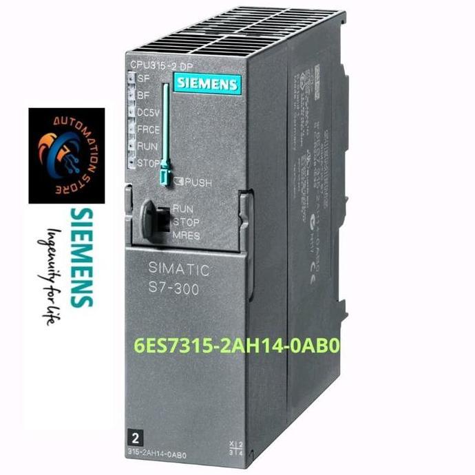SIMATIC S7 300 CPU 315 2DP PLC SIEMENS 6ES7315-2AH14-0AB0 SIMATIC S7-300, CPU 315-2DP CENTRAL PROCES