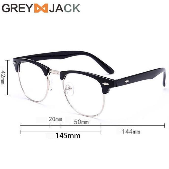 Kacamata frame/ kacamata minus / kacamata pelajar / Grey Jack 1108