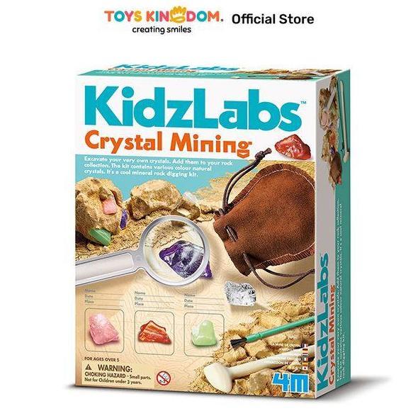 TERMURAH - 4M SET KIDZ LABS CRYSTAL MINING 00-03252