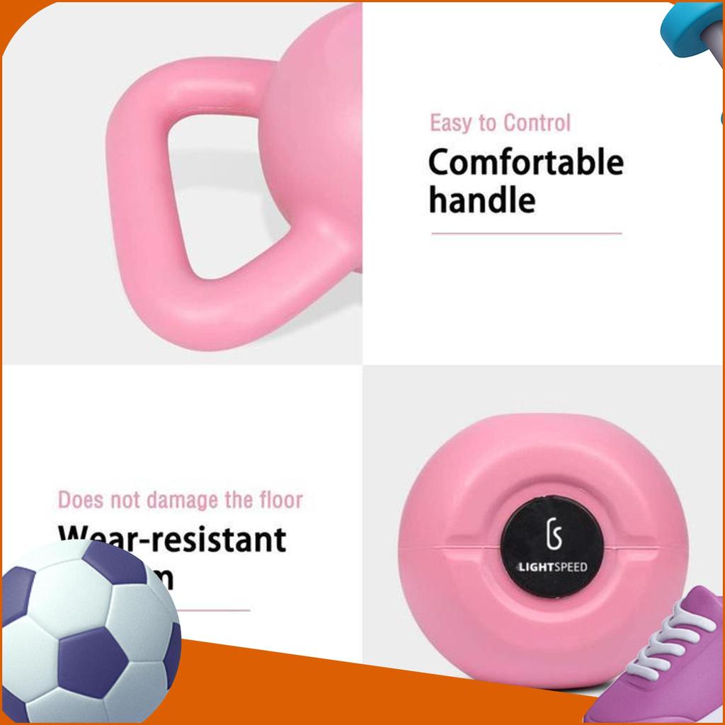 Lightspeed Kettlebell 4 Kg/Barbell 4 Kg/ Dumbell/Barbel / Dumbell 4Kg Sameday