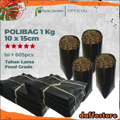 Big Promo Polybag Polibag Tanaman 10x15 cm Kemasan Berat 1Kg PG SBY