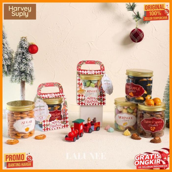 Berkualitas Souvenir Kue Natal - Christmas Hampers Murah - Kado Sekolah Minggu Anak Isi Cookies Perm