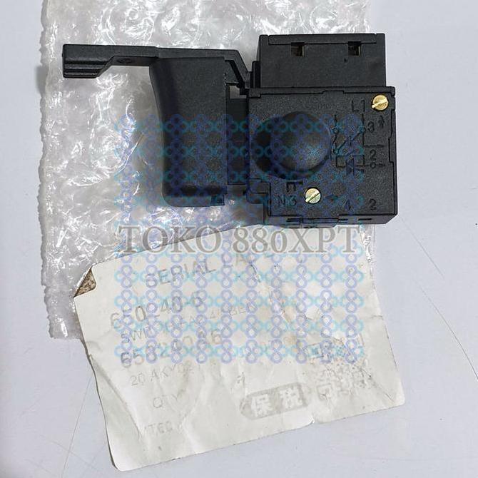 Switch FA2-4/1BEK Makita M0600B M0801B Maktec MT60 MT80B Bor Tangan Drill Original 650240-6
