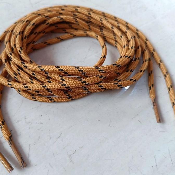 tali sepatu gunung 150 cm / tali sepatu boot high 150 cm / tali sepatu bulat motif 4 mm panjang 150 