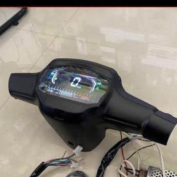 Speedometer Spidometer Lcd Digital Pnp Supra X Fit Old Lama 100Cc Kualitas Terbaik Harga Termurah