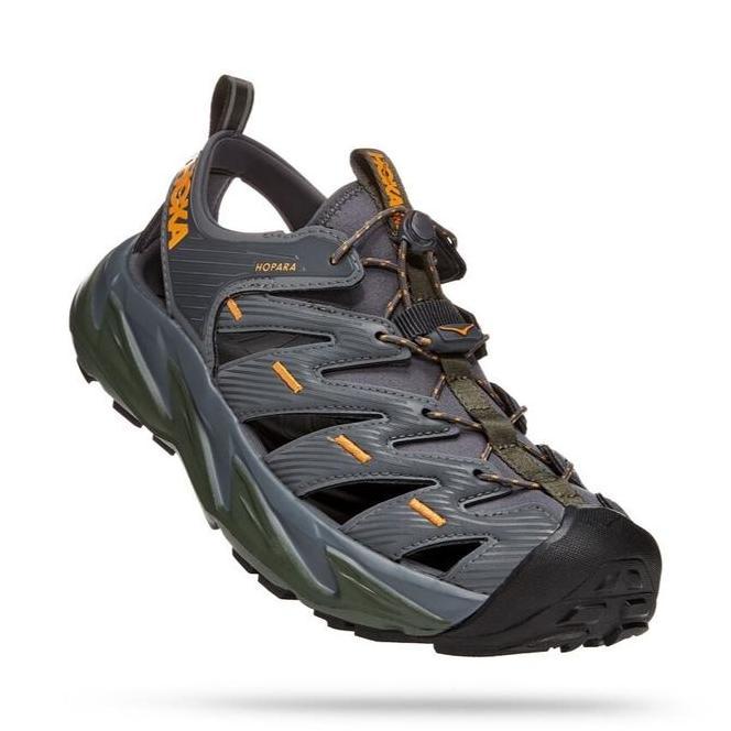Sepatu Sandal Hiking Outdoor Camping Hoka Hopara Army