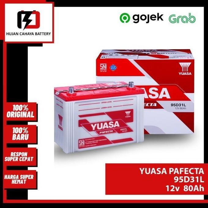 Bnr Aki Mobil Yuasa Pafecta 95D31L / 95D31L /95D31L - Aki Isuzu D-Max 2007