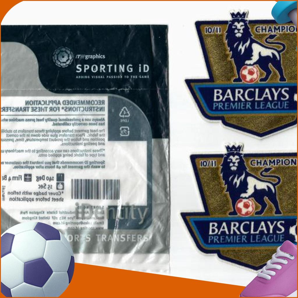Patch Epl Winners 10 - 11. Original Patch For Jersey.