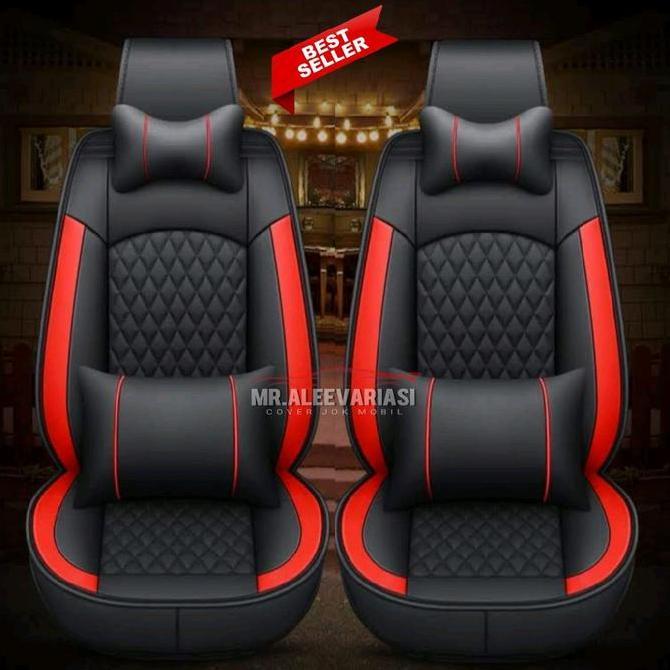 Promo Sarung Jok Mobil Toyota Rush TRD Sportivo Ultimo 2015 2016 2017 - Kulit Sintetis Premium dan M
