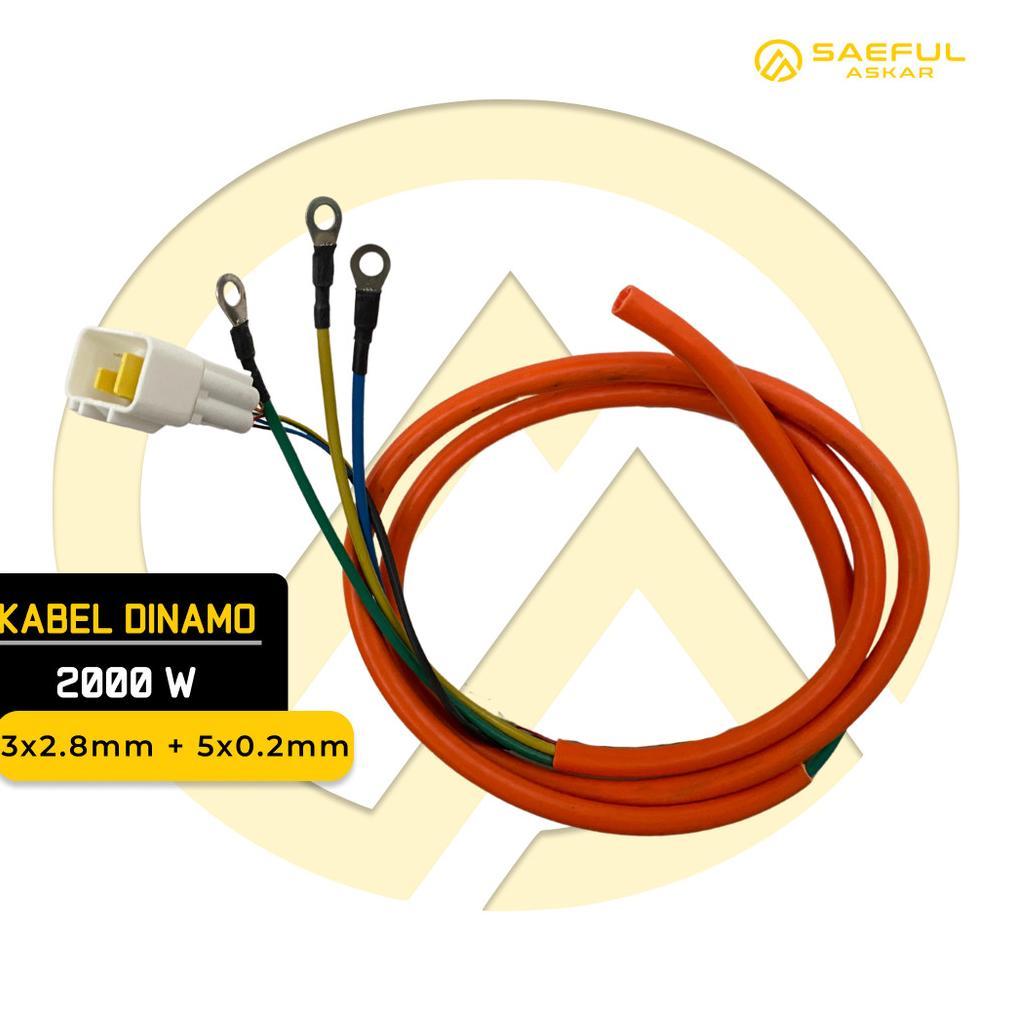 Ready Stock Kabel Dinamo Bldc 350W - 2000W Sepeda Listrik Roda 3 Listrik Motor Listrik Universal