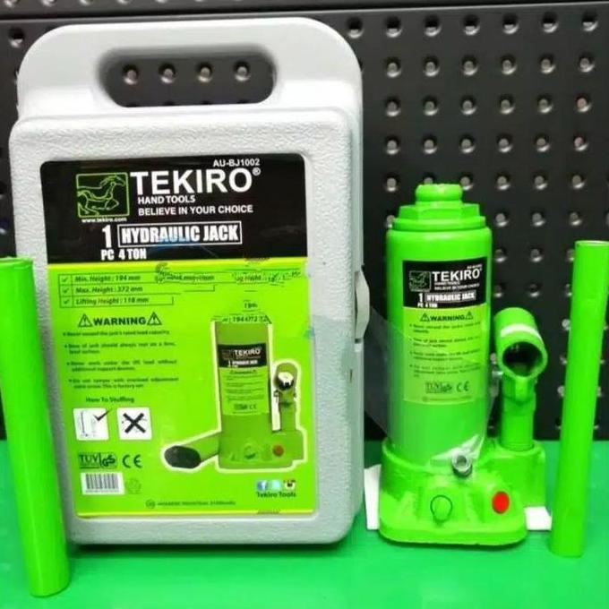 Bnr Tekiro Dongkrak Botol 4 Ton / Dongkrak Mobil 4 Ton / Dongkrak 4 Ton