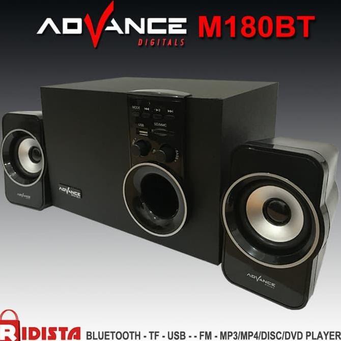 Speaker Aktif Advance M180Bt Bluetooth + Fm Radio