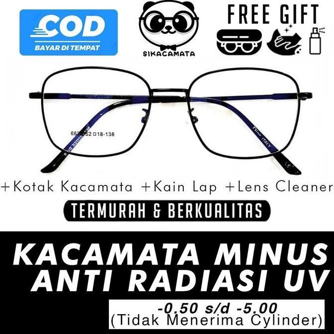 DA23 >> Kacamata 6639 MINUS/PLUS ANTI RADIASI UV & Photocromic Hp, Laptop, Gadget Normal s/d -5.00 K