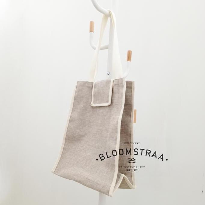 New [ FENNEL ] Foldable Bag Hampes Tas Lipat Belanja Grocery Tote Bag Fold