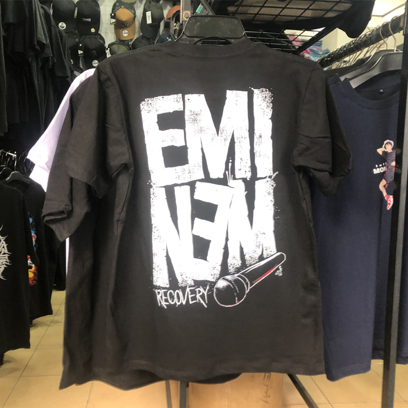 Kaos Eminem Recovery Tshirt 100% Cotton Realpic || Size S M L XL XXL 3XL 4XL || DISTRO TSHIRT || KAT