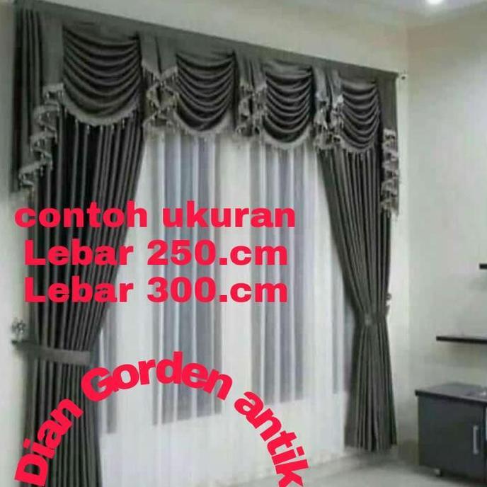 gorden poni gelombang 1 Set Gorden Poni Sepanyol gorden blackout poni