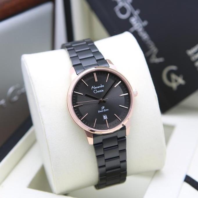 Ready [ ORIGINAL ] Jam Tangan Wanita Alexandre Christie 1030 LD Rantai