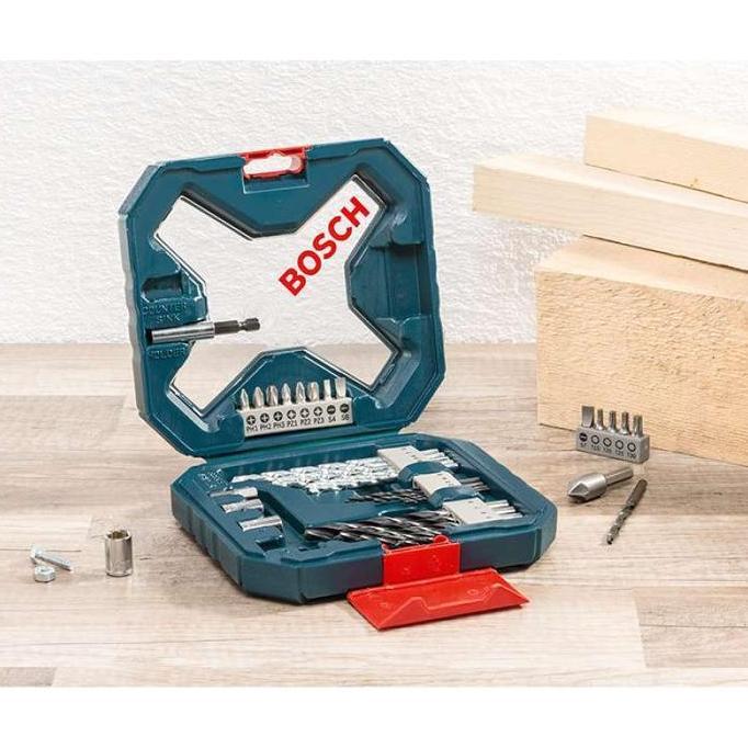 Mata bor set bosch kayu besi obeng - Available