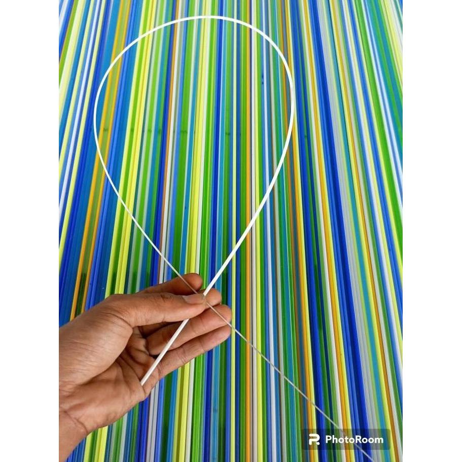 FIBER BAHAN JORAN LENTUR UDANG DAN WADER  MACAM UKURAN