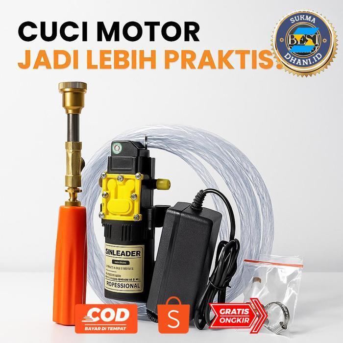 wes-24 Alat Cuci Motor Steam Motor Mobil Stim Motor Mesin Pompa AC Alat Pencuci Motor Wax Pompa Air 