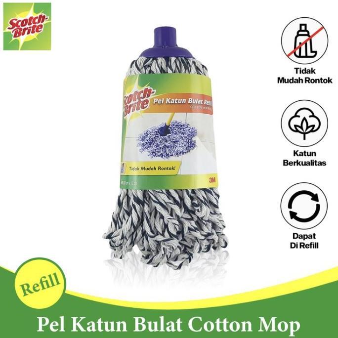 FYP 3M SCOTCH BRITE REFIL PEL KATUN BULAT ID 71 PROMO TERMURAH. *