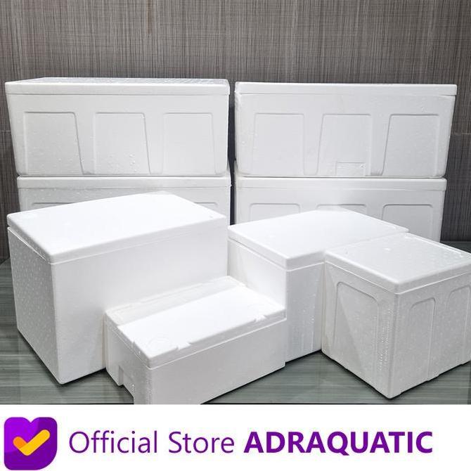 BOX STYROFOAM 1KG UK. 30X20X10 CM STEROFOAM BOK BOKS STEROFOAM