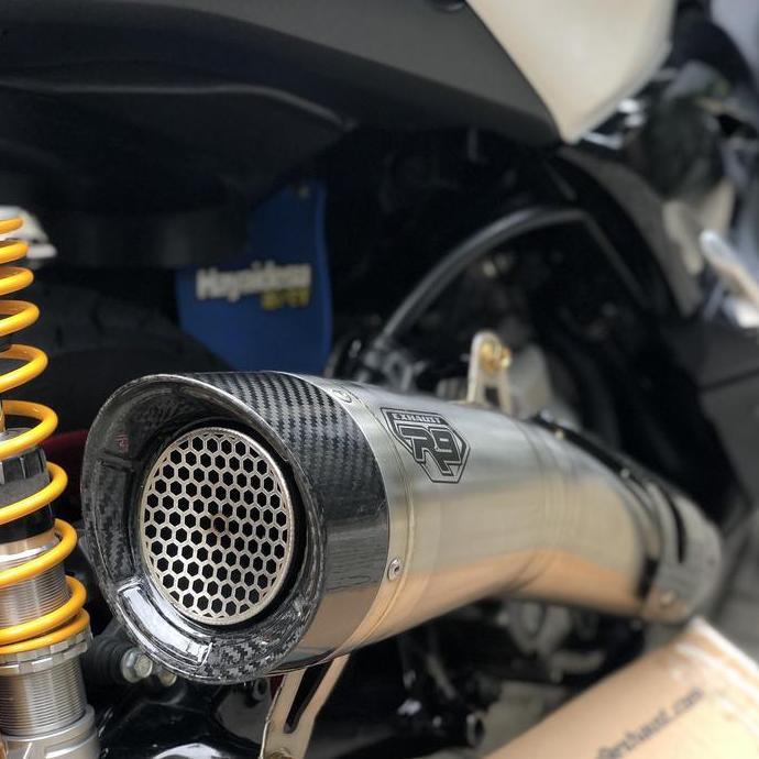 knalpot r9 h2 ss xmax original