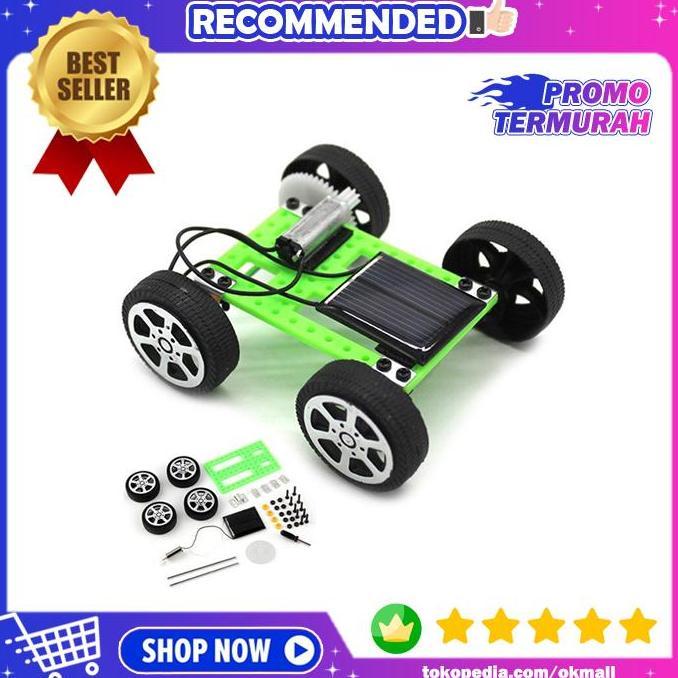 Mainan Edukasi Anak DIY Mobil Mobilan Solar Mini Tenaga Surya Matahari