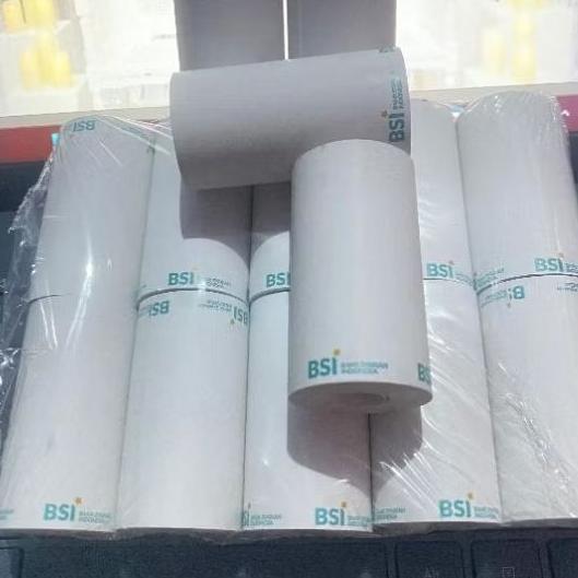 Kertas Thermal EDC logo BSI 57x30mm Paket isi 10 Roll