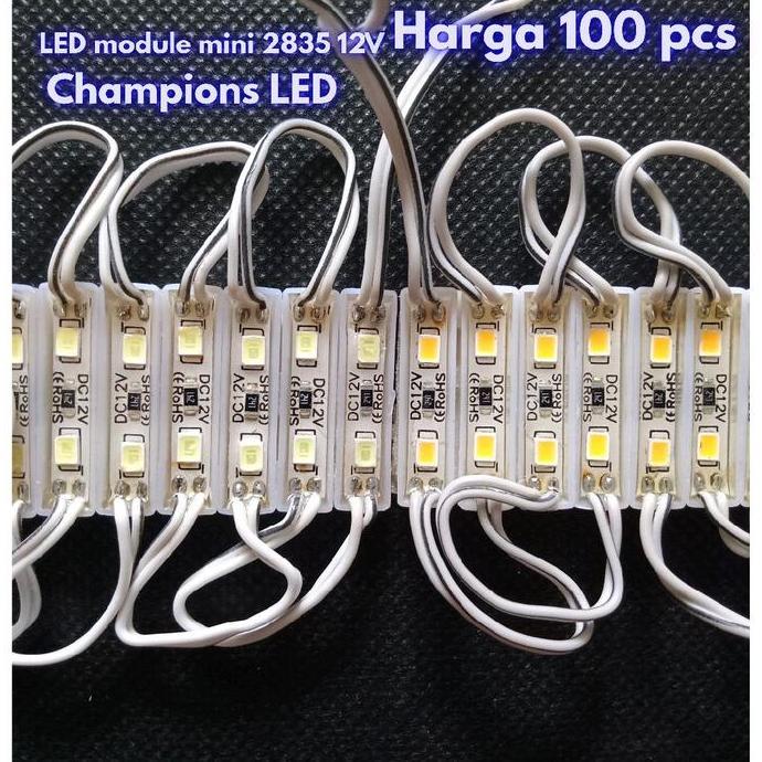 TERBARU - LED Module Mini 2 Mata SMD 2835 DC 12V SMD 0.6W