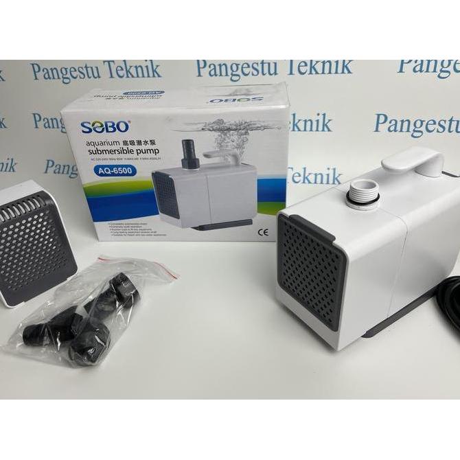 TERMURAH - SOBO AQ 6500 Pompa celup Aquarium 4000 L/H aquascape filter