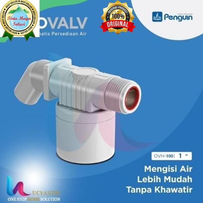 PELAMPUNG OTOMATIS 1" PENGUIN OVH-100 PELAMPUNG TANGKI TOREN AIR ORIGINAL DAN TERPERCAYA