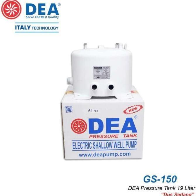 Tabung Pompa Shimizu PS-150 BIT / PS 150 BIT merk DEA (Pressure Tank)