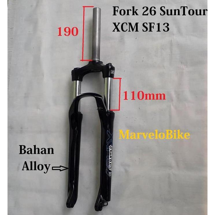 Fork Sepeda 26 MTB SunTour XCM SF13 Suspension